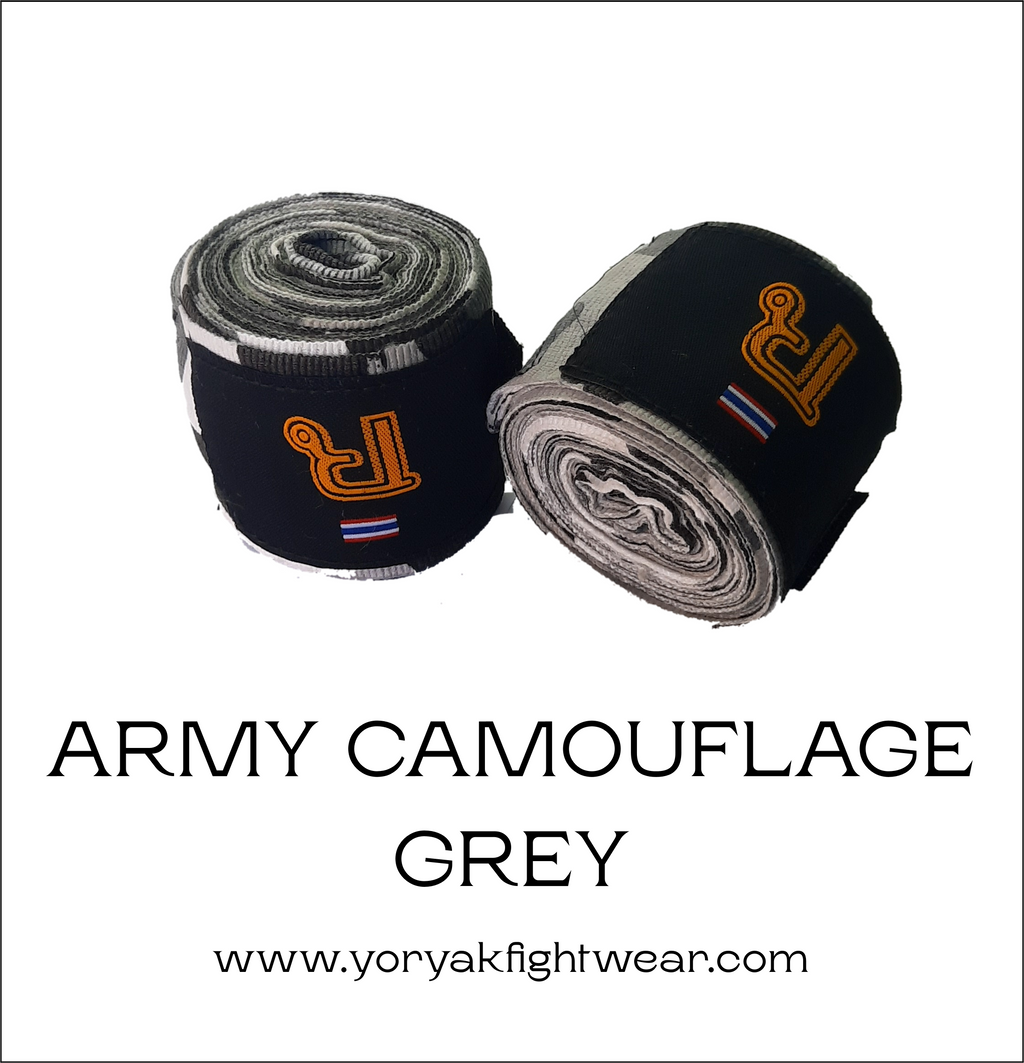 Yor Yak Hand Wrap - Army Camouflage Grey