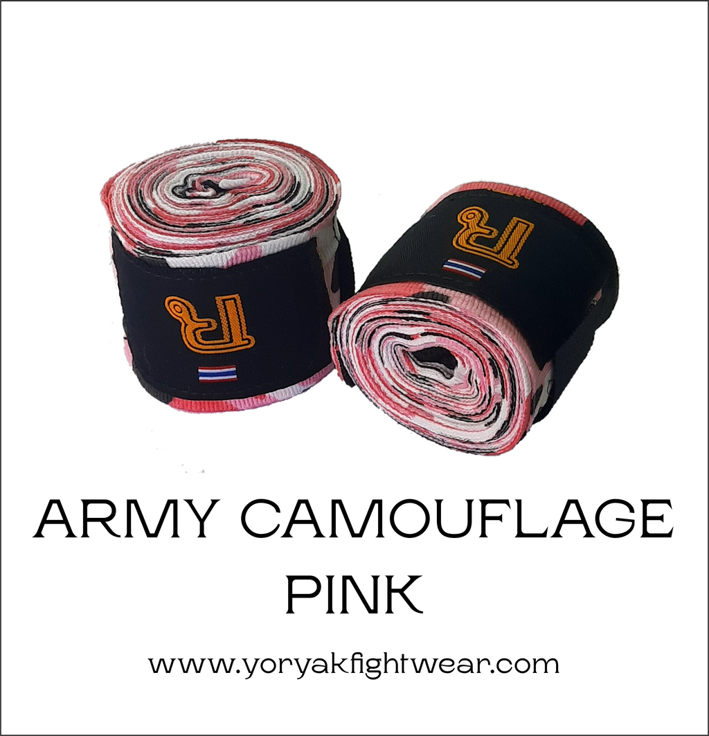 Yor Yak Hand Wrap - Army Camouflage Pink