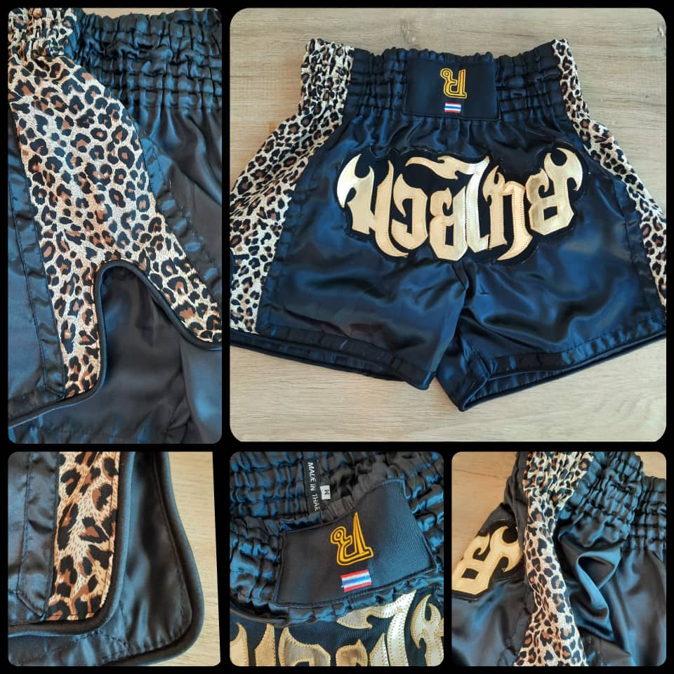 Muay Thai Shorts Cheetah – Design Model – Yor Yak Fight Wear