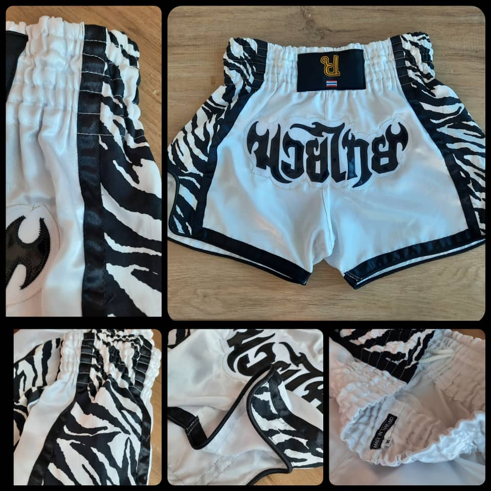 Yor Yak Muay Thai Short - Zebra